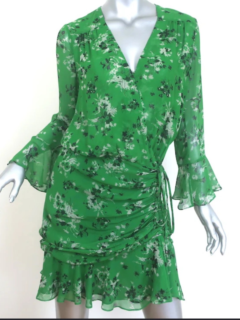 Veronica bears green dress